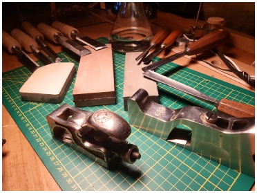 Beitels en schaafmessen ultrascherp maken